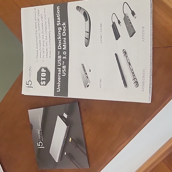 Universal USB Docking Station 3.0 Mini Dock From J5Create - Picture 7 of 7